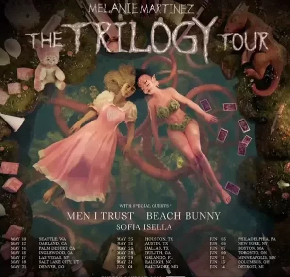 Melanie Martinez announces her Trilogy Tour dates.