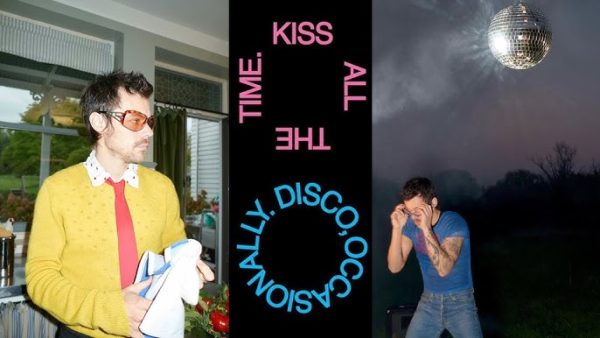 Harry Styles is captured in a series of photos for his fourth studio album, Kiss All the Time. Disco, Occasionally. 